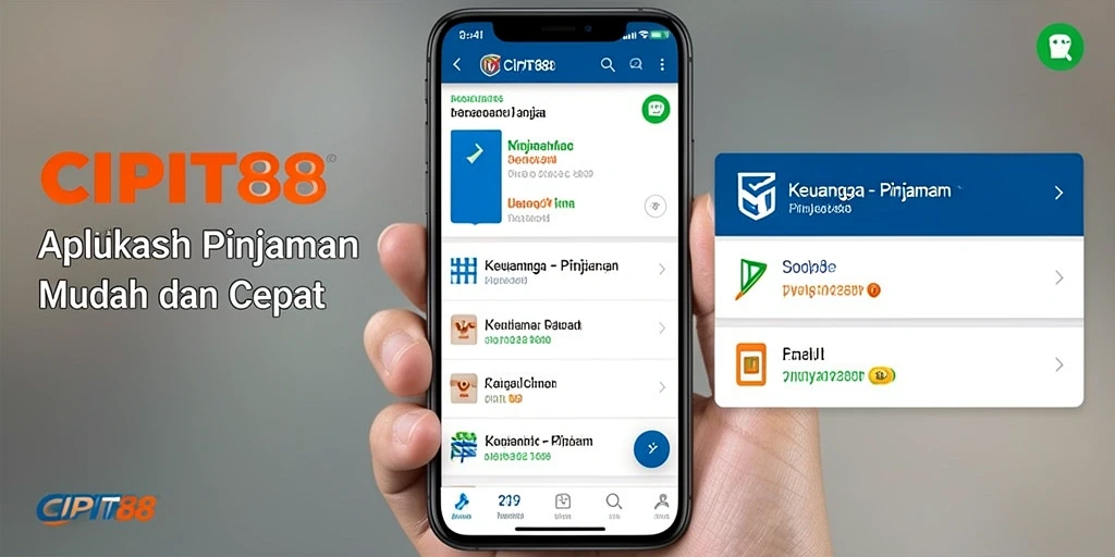 Tampilan antarmuka aplikasi CIPIT88 yang sederhana dan intuitif.