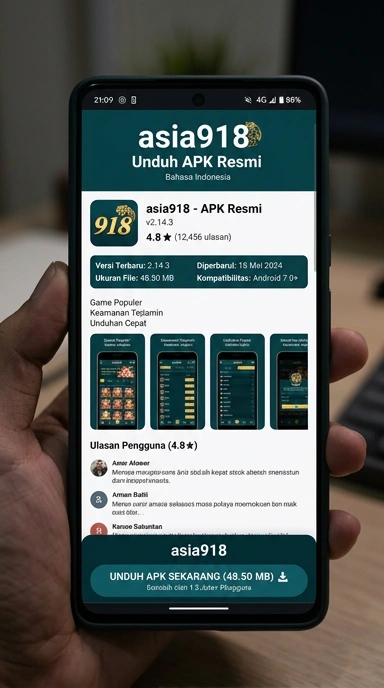 Unduh dan Instal APK asia918 Terbaru dan Mudah