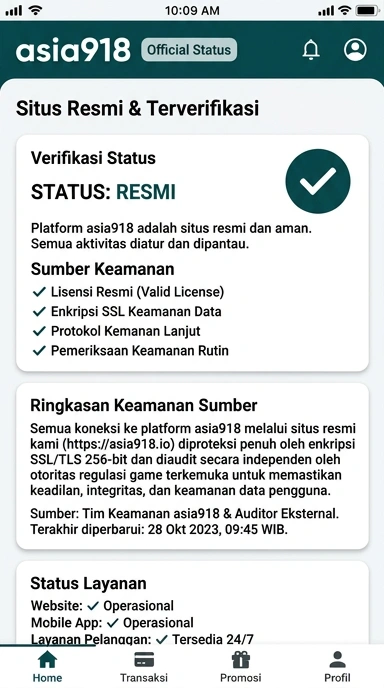 Kanal Resmi Asia918 untuk Pengguna Android Indonesia